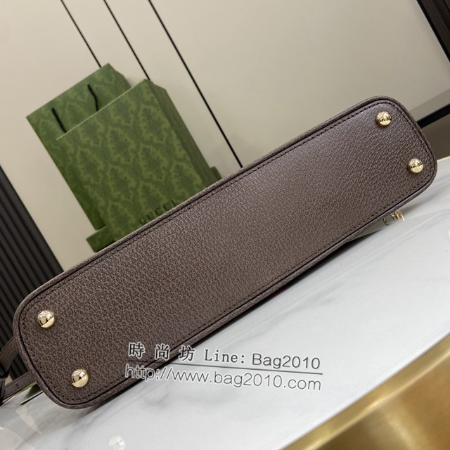 Gucci專櫃古馳最新款Ophidia系列小號手提包肩背腋下包 jh2266型號：795249
